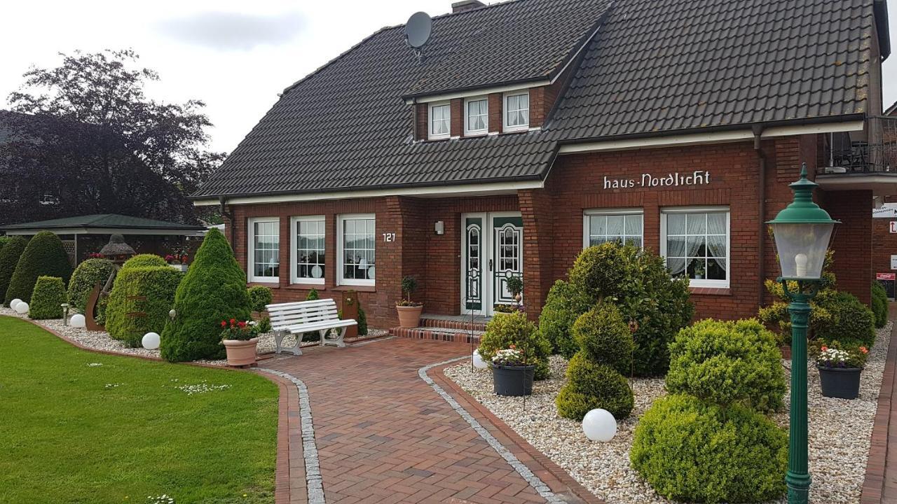 Hausnordlicht Fewo 1 Dornum Extérieur photo